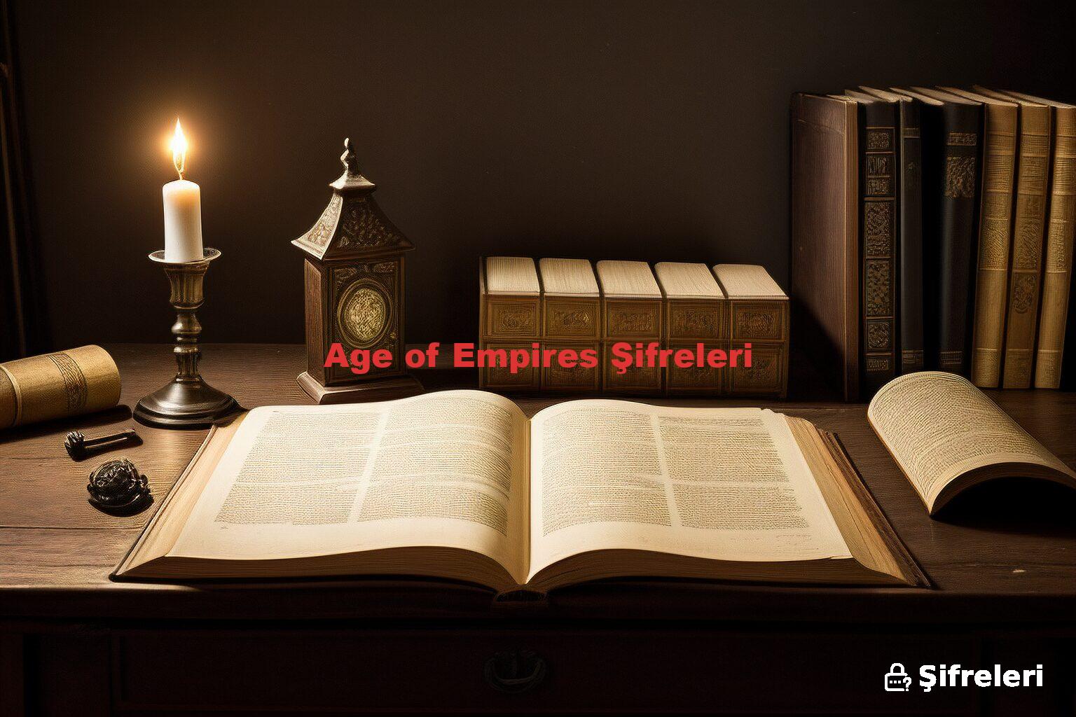 Age of Empires Şifreleri