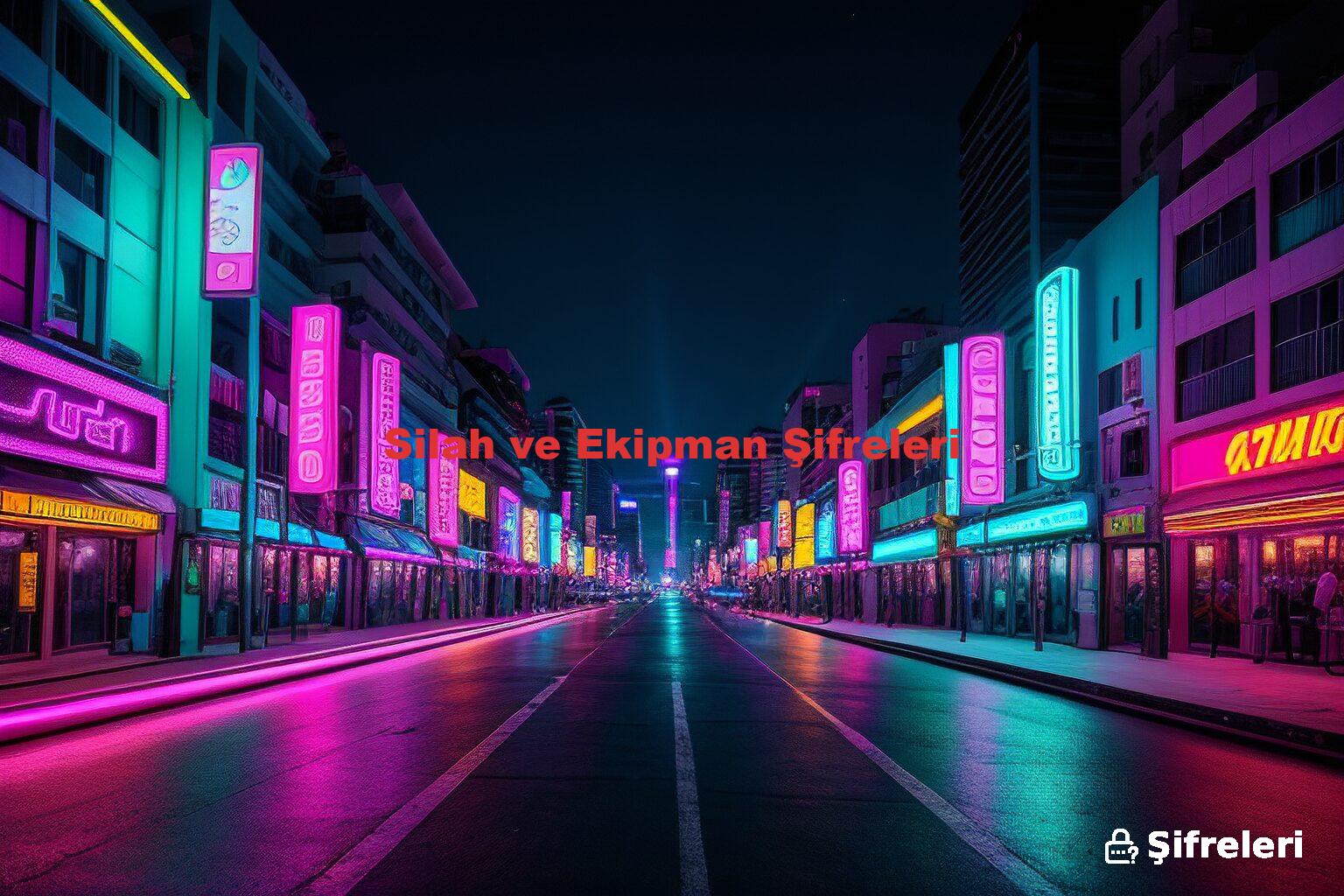 Silah ve Ekipman Şifreleri