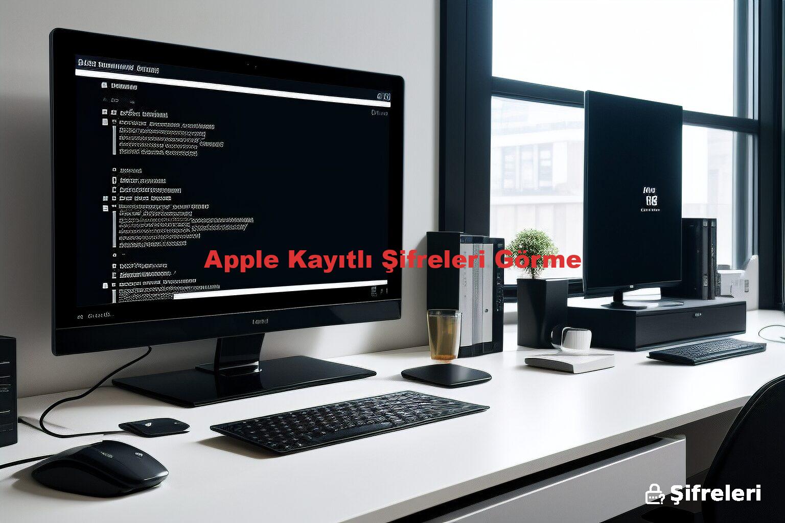 Apple Kayıtlı Şifreleri Görme