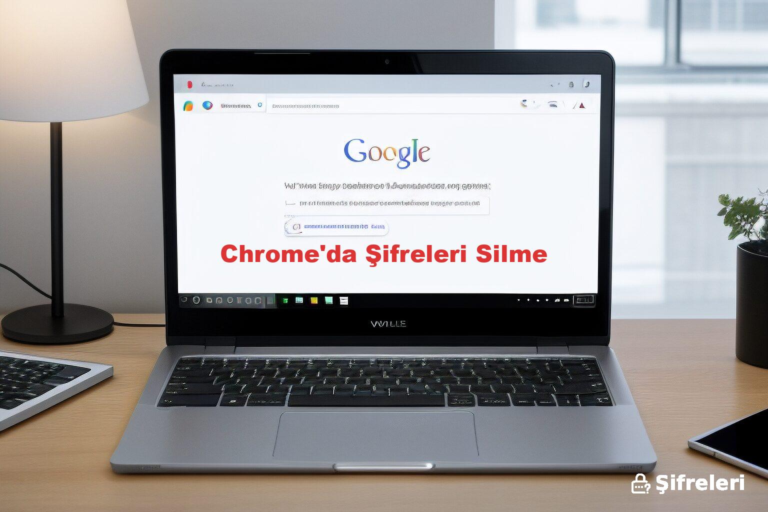 Chrome'da Şifreleri Silme